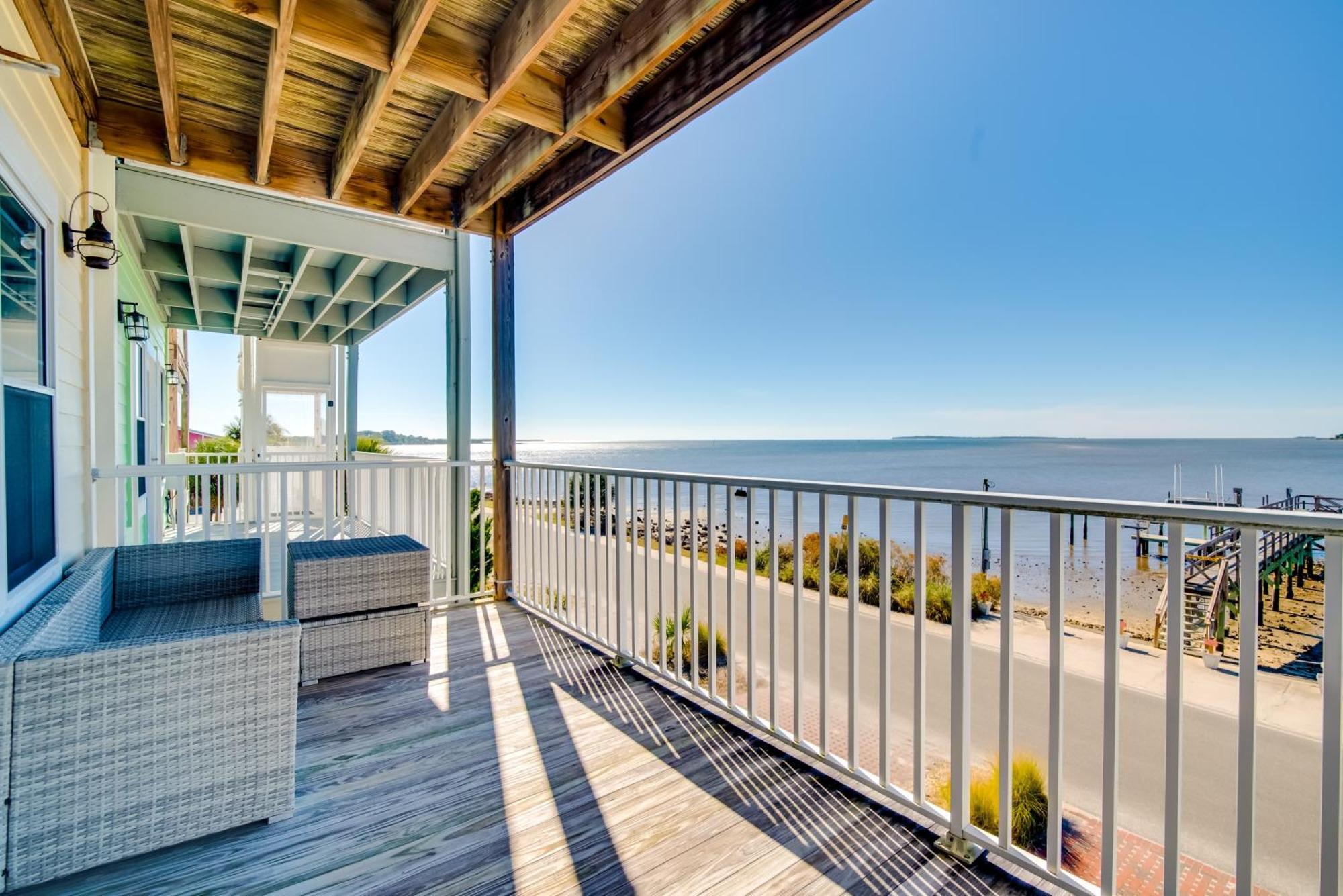 Вілла Oceanfront Oasis In Cedar Key With 2 Balconies! Екстер'єр фото