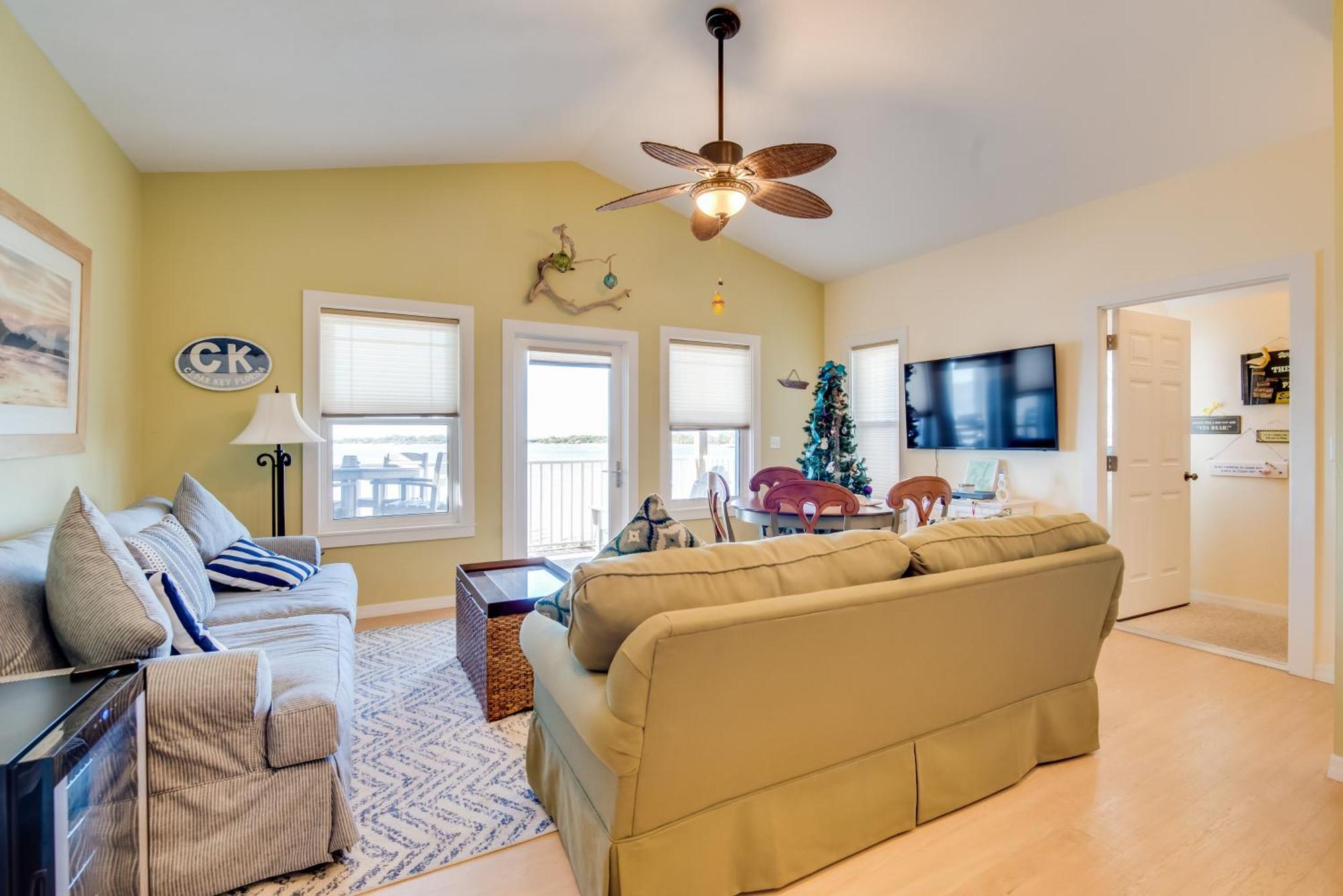 Вілла Oceanfront Oasis In Cedar Key With 2 Balconies! Екстер'єр фото